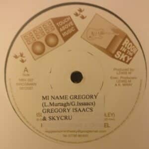 Gregory Isaacs Skycru Mi Name Gregory 7 vinyl