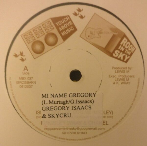 Gregory Isaacs Skycru Mi Name Gregory 7 vinyl