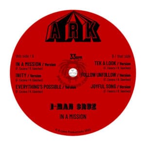 I-Man Cruz In A Mission 12 vinyl LP